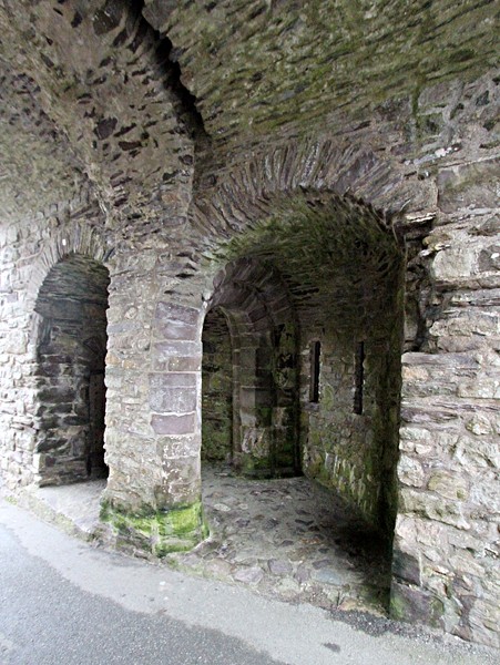 in the entrance